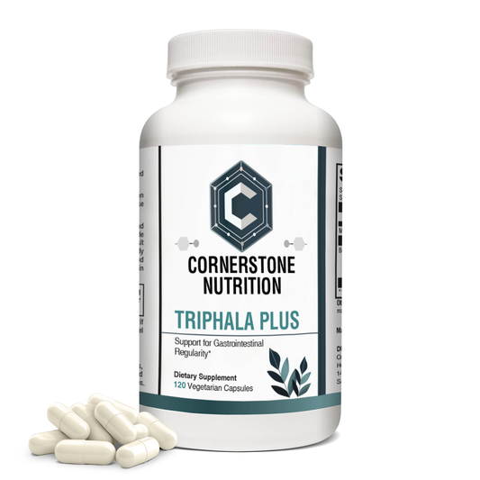 Triphala Plus - #120 - Herbal Blend With Cape Aloe - Natural Haritaki Capsules For Gentle Digestion And Colon Support - Daily Cape Aloe Capsules For Regular Bowel Function