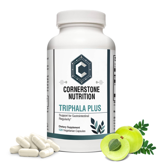 Triphala Plus - #120 - Herbal Blend With Cape Aloe - Natural Haritaki Capsules For Gentle Digestion And Colon Support - Daily Cape Aloe Capsules For Regular Bowel Function